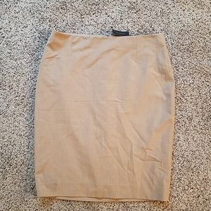 The Limited Pencil Skirt New Tan